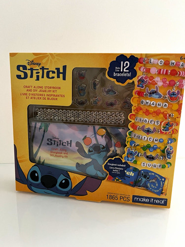Disney stitch bracelet making - stitch,