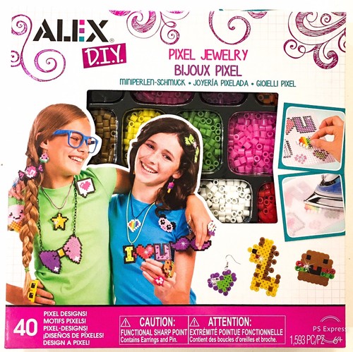 Alex diy pixel jewellery - alex, 40