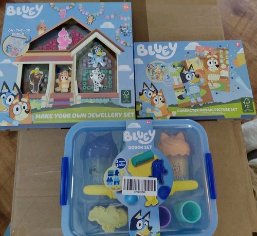 Bluey sets one - 3, sets.