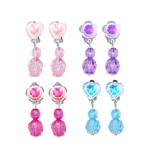 Pairs clip earrings set - clip,