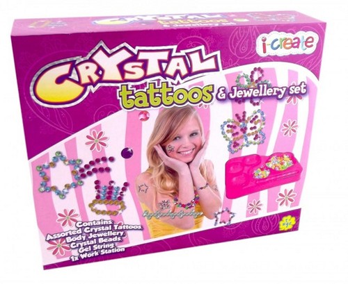 Crystal tattoo and jewellery - tattoo,