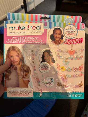 Make real butterfly bead - make, it